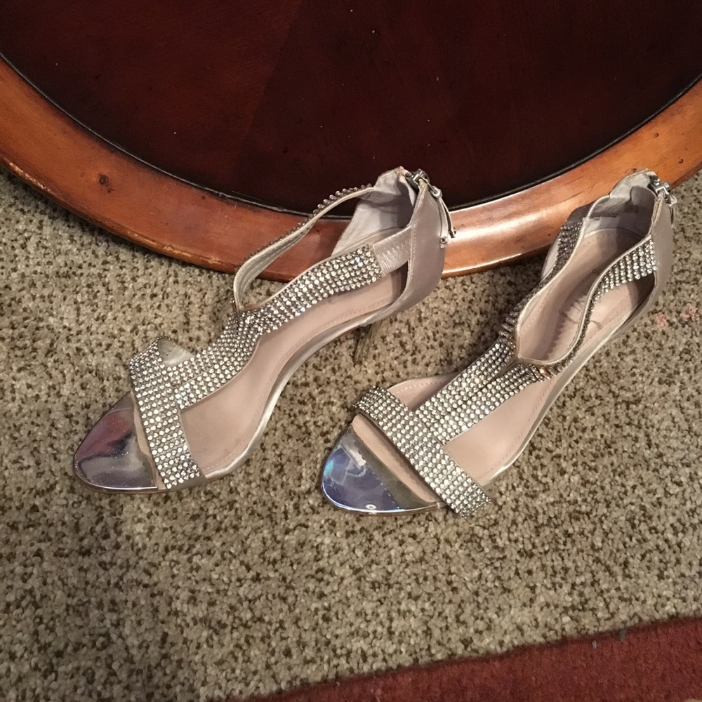 Rhinestone heels